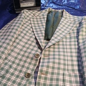 True Vintage plaid sport coat...never WORN